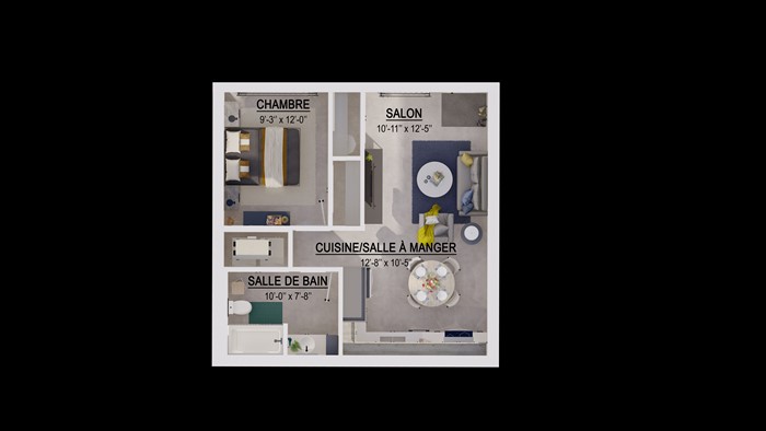 3600-006 TRÈS BEAU 3 1/2 STYLE CONDO DISPONIBLE (Vacant) SITUÉ PRÈS DE L'UNIVERSITÉ ET AUTOROUTE 410 – Image 5