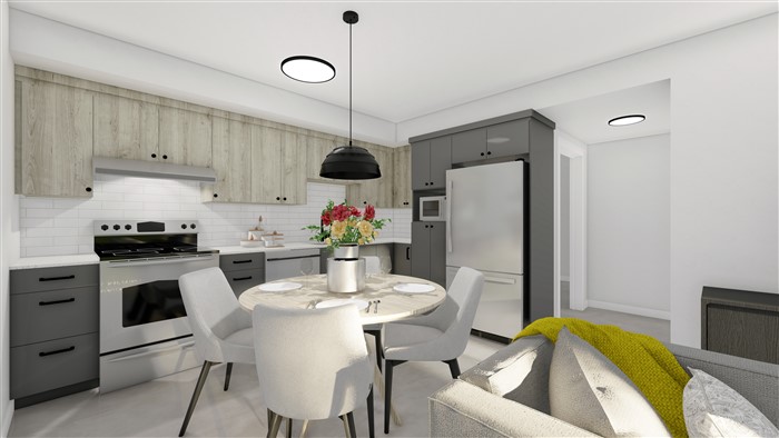 3600-006 TRÈS BEAU 3 1/2 STYLE CONDO DISPONIBLE (Vacant) SITUÉ PRÈS DE L'UNIVERSITÉ ET AUTOROUTE 410 – Image 3